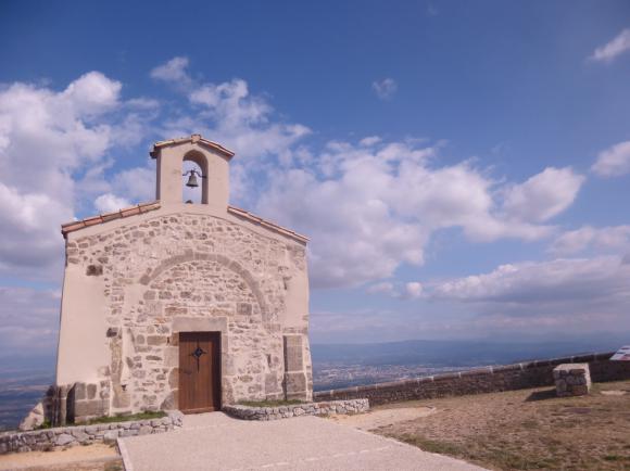 cc Chapelle du Pic St Romain de Lerps.JPG